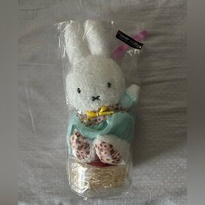 Flower Miffy Spring Blue Dress Plush